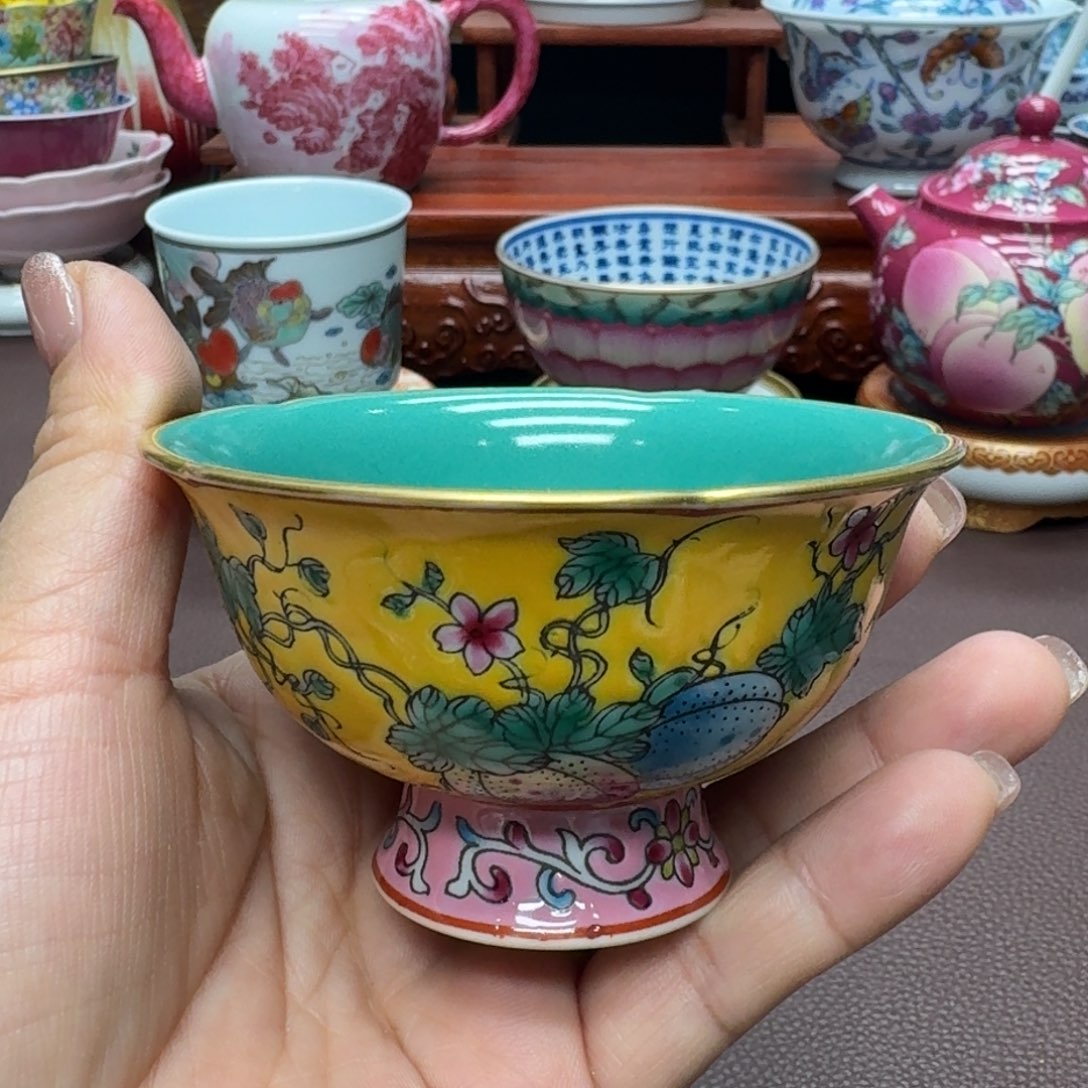 瓷片景德镇仿古手工制作精品展示