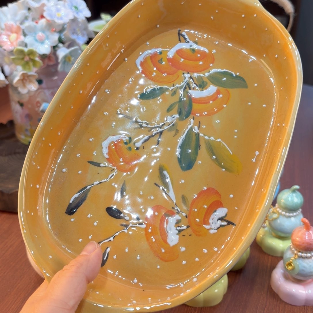 景德镇手绘高温釉下彩陶瓷茶具