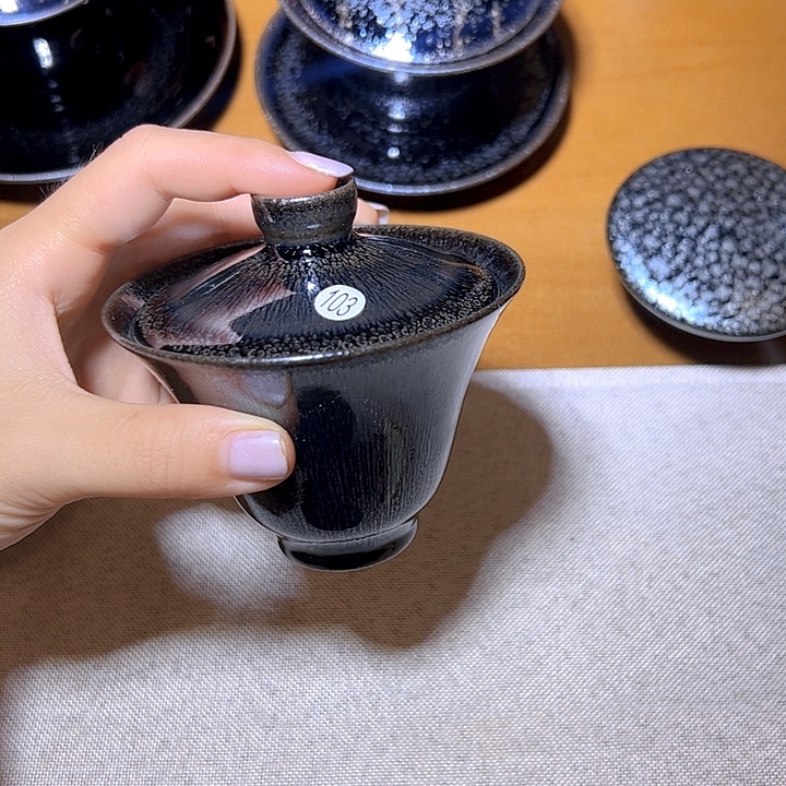 茶盏在栖落直播间选的好好看哦 103