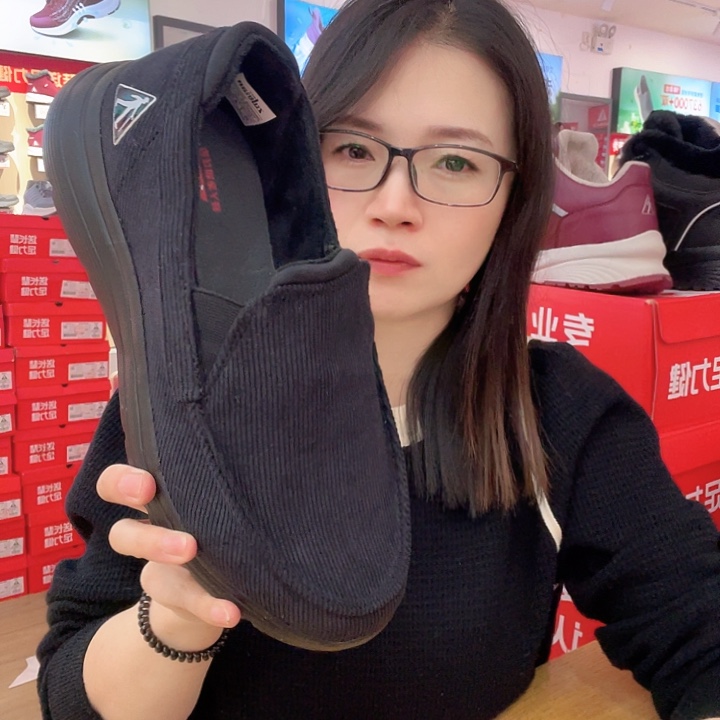 马***路足力健老人鞋男士41