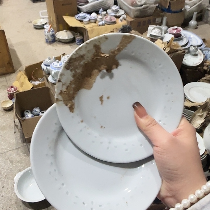 勺子微瑕景德镇陶瓷艺术品