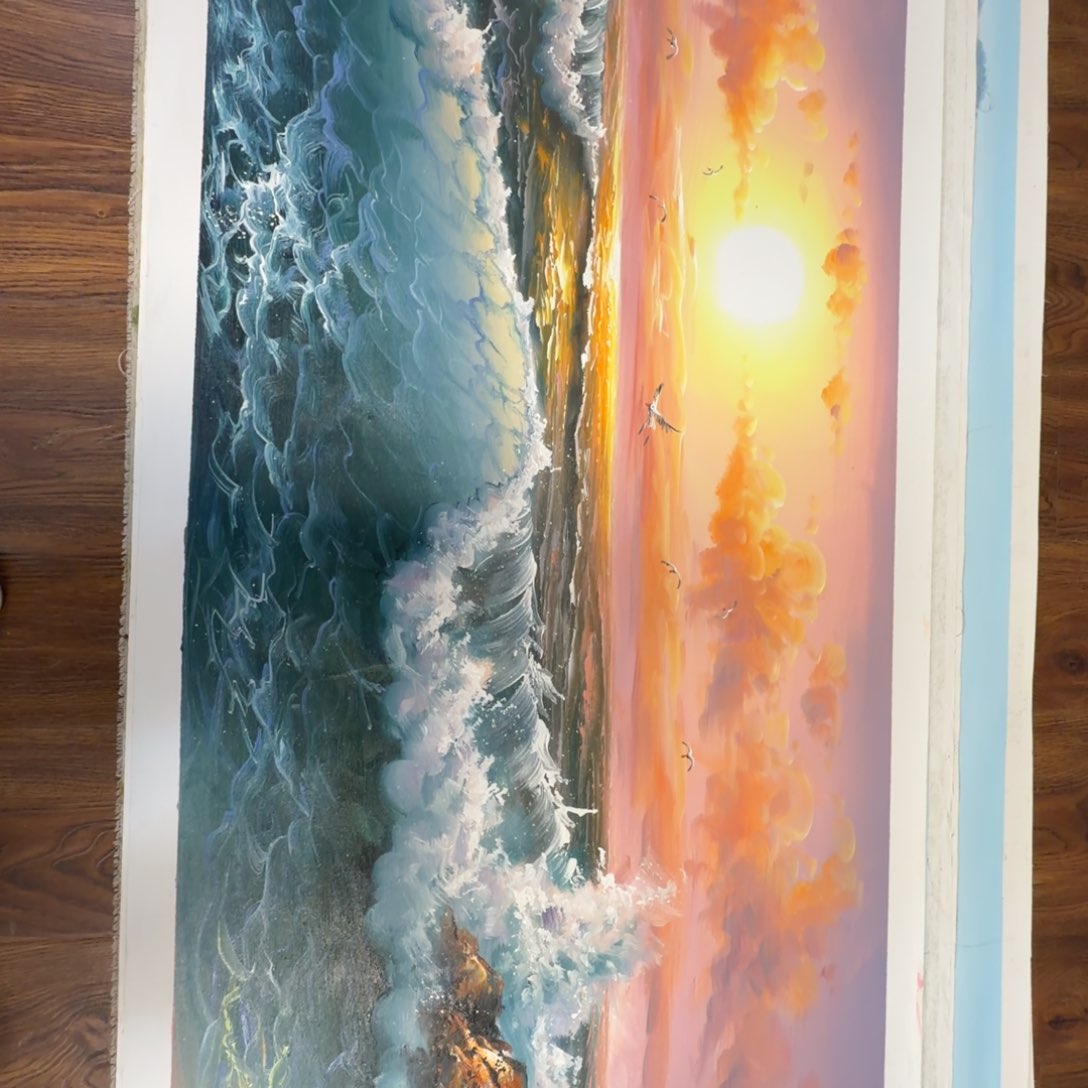 油画加油加油努力加油努力加油