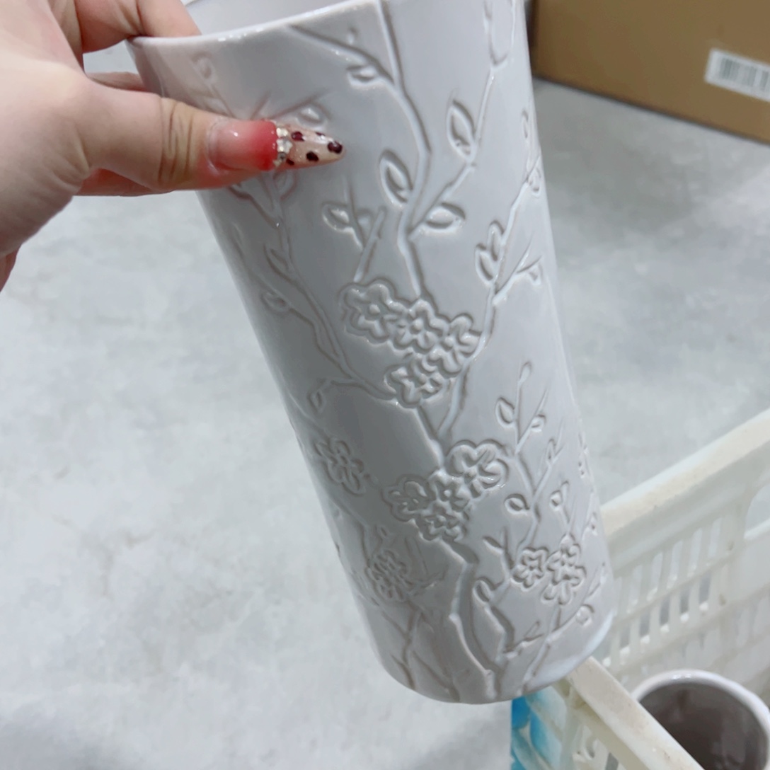 有孔，陶瓷花盆满10米包邮发货