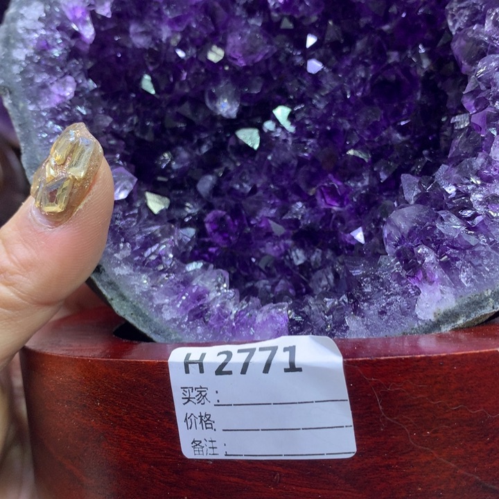 紫晶1未镶嵌佳*2771紫水晶