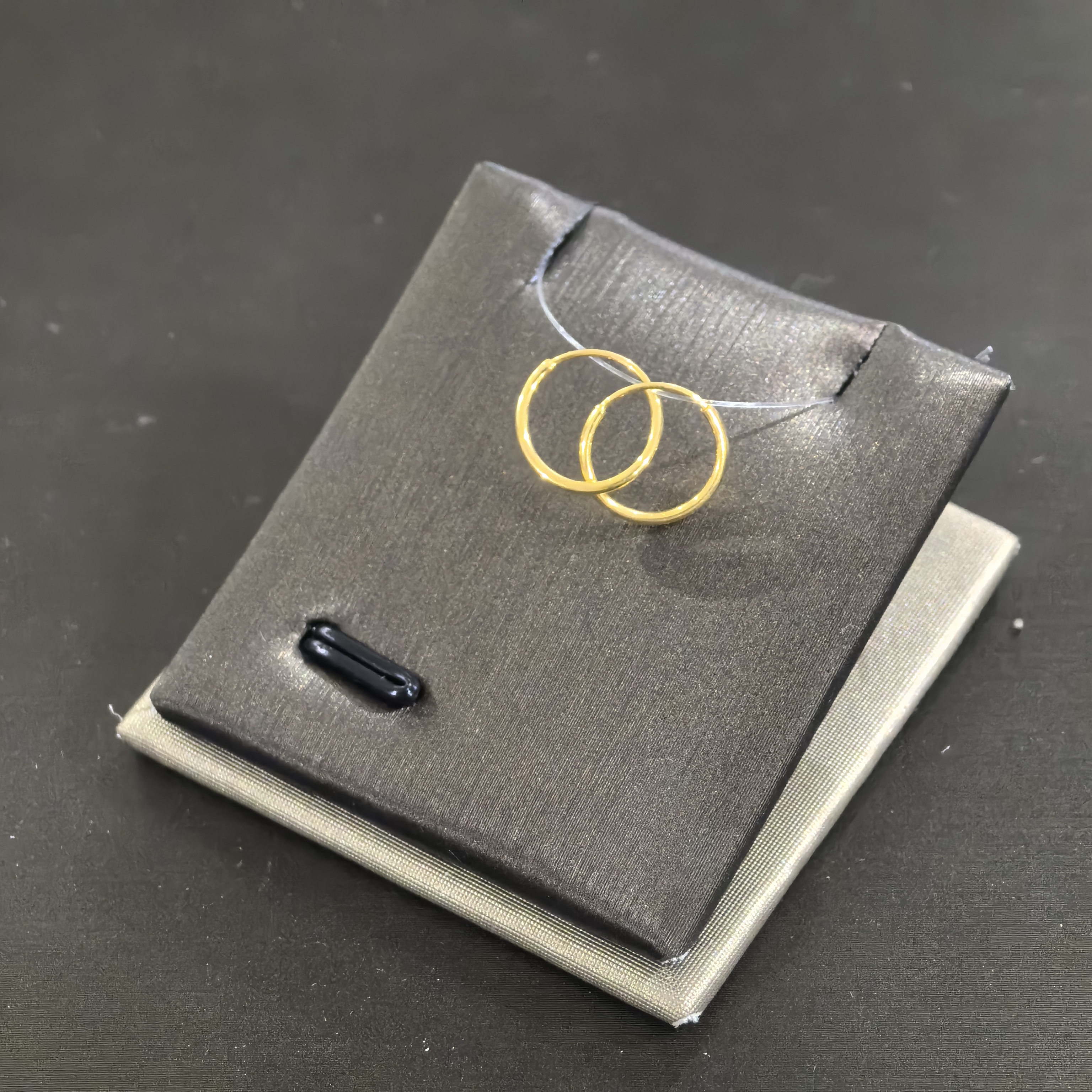 足金999开口小圈圈-JFX1131