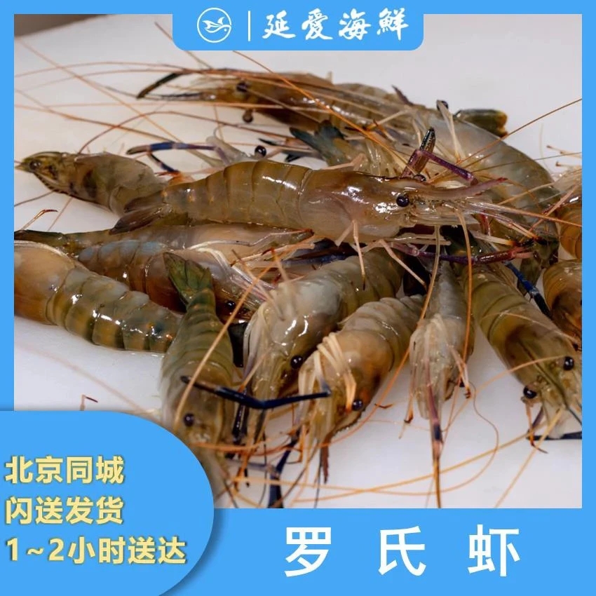【福利】特价牺牲罗氏虾 3斤装（保鲜不保活）