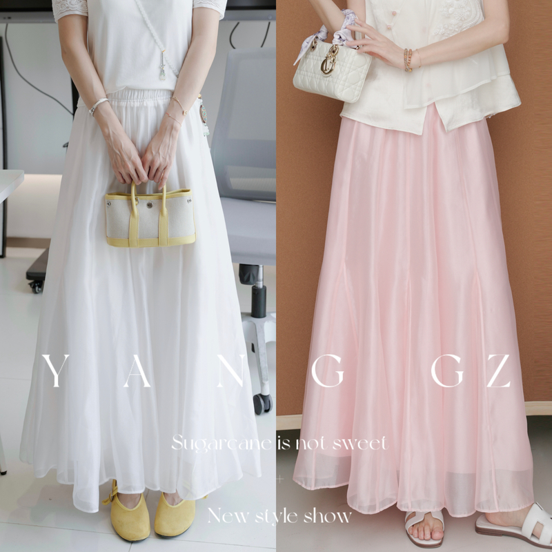 YANG GZ【Q白雪公主】春夏新款轻纱半身裙女 GZ5152GL602207