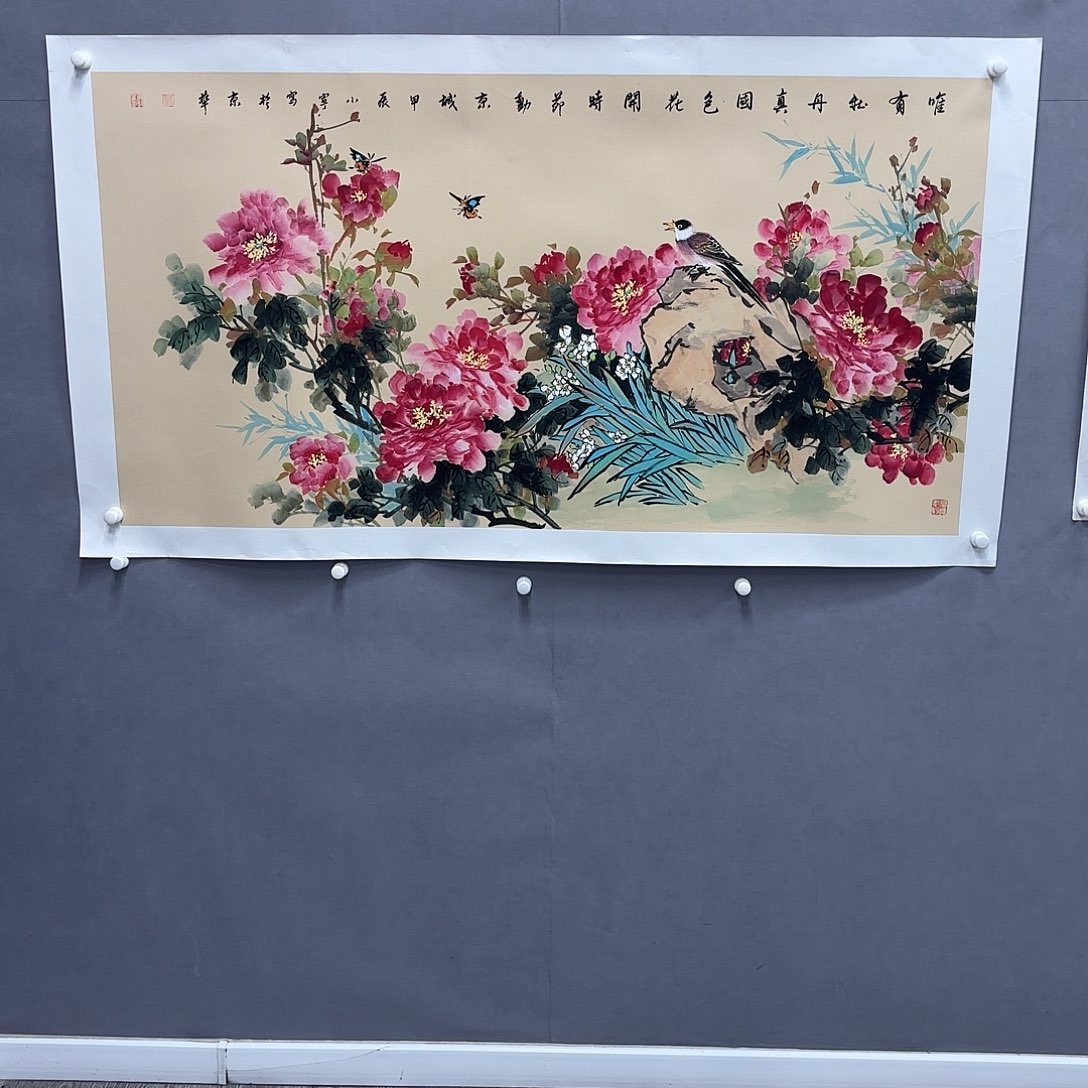 国画亲笔手绘原创