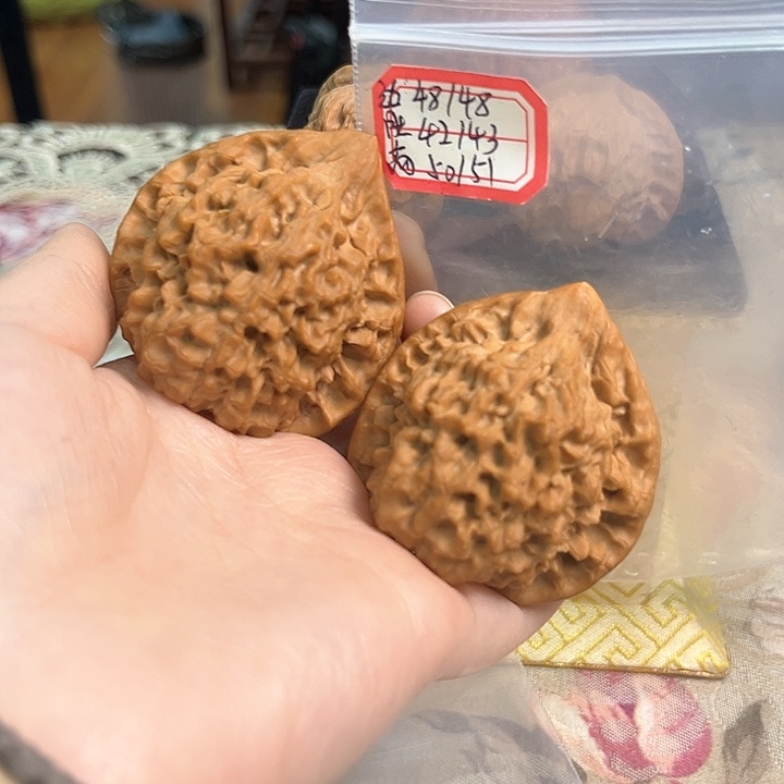 文玩核桃把件官帽