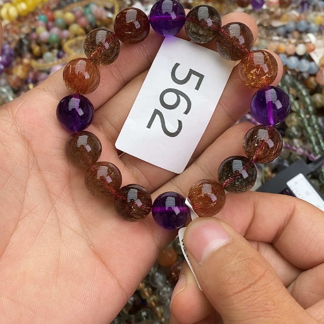 水晶未镶嵌手链手链