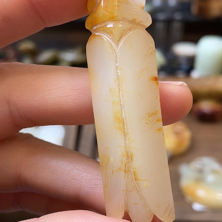 和田玉（糖玉）未镶嵌颈饰