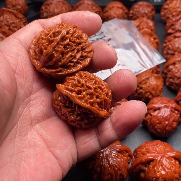 吊坠文玩核桃刚*盘龙纹