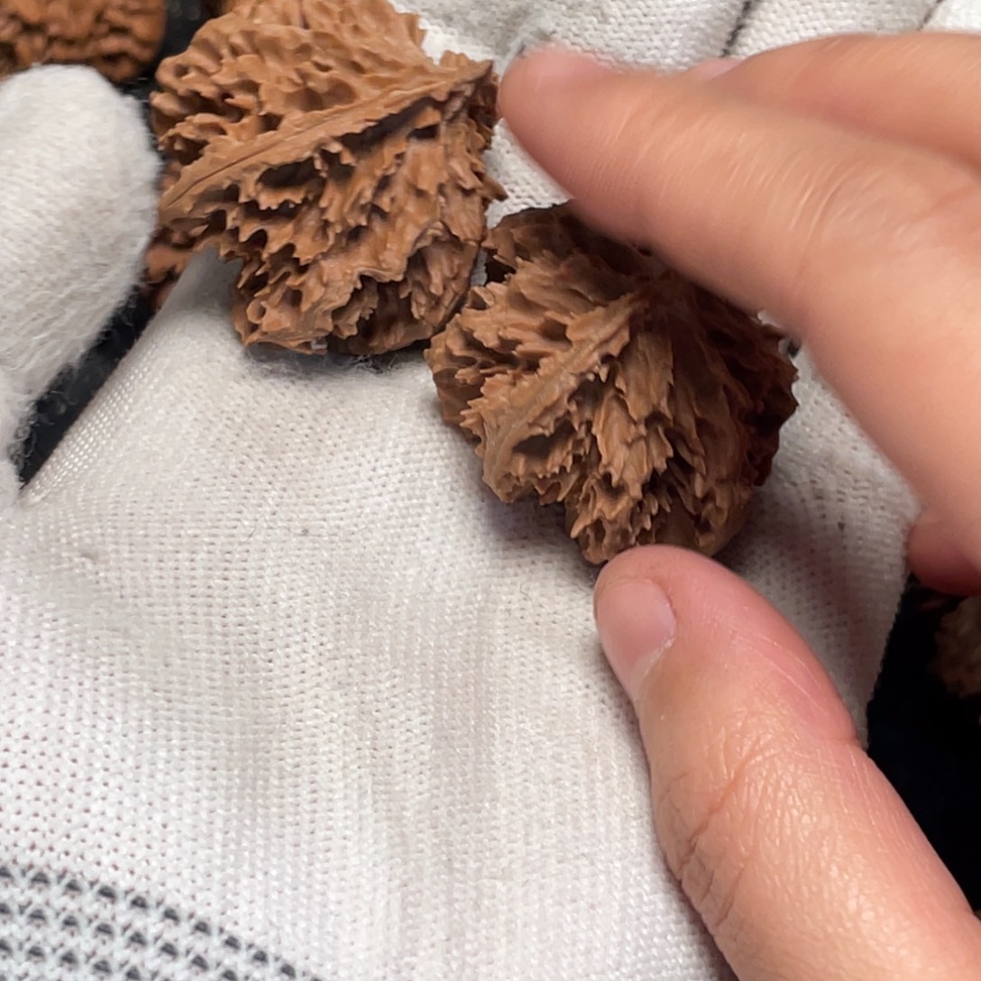 盘***体桃核把件8秦岭灯笼野生小众