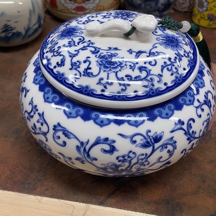 陶瓷罐茶叶罐密封罐储物罐