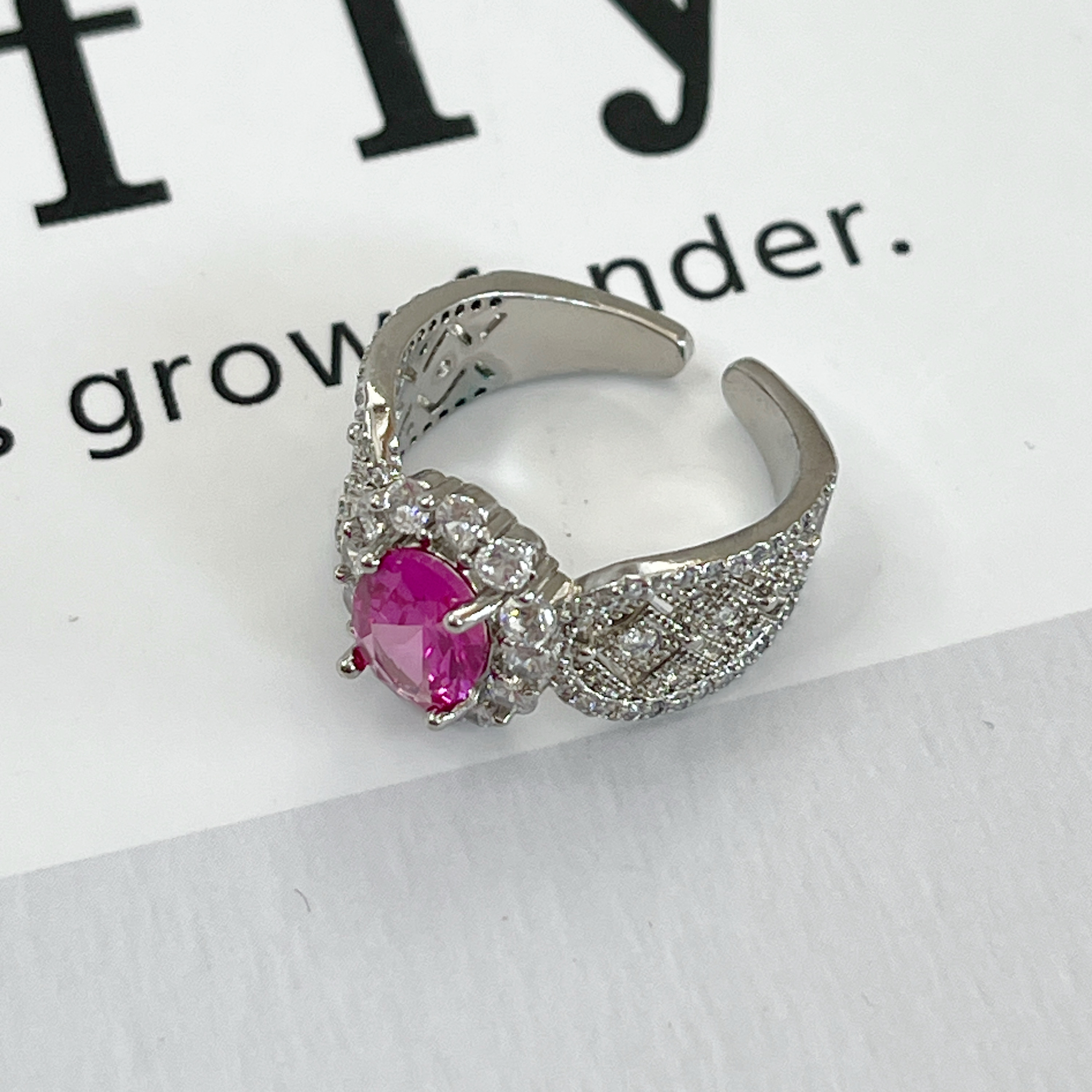 铜合金戒指 芽怼怼(高高) 戒指 3285