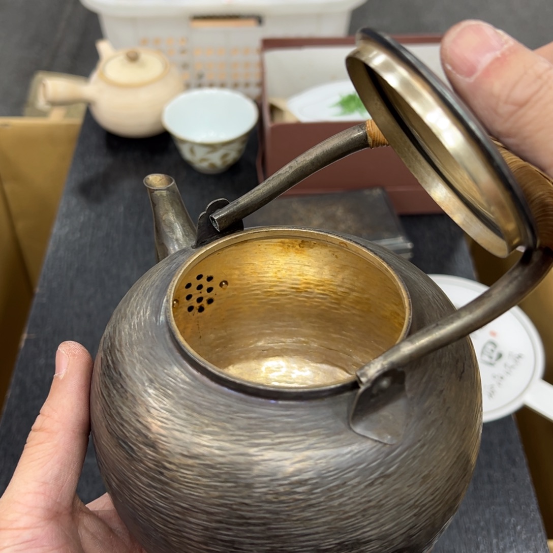 铜日本中古工艺品摆件