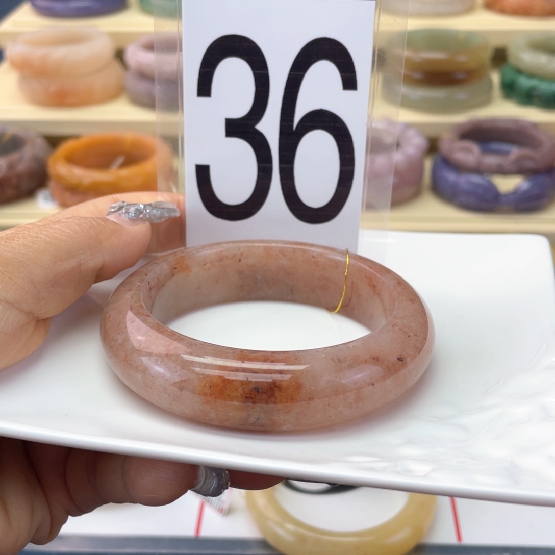 石英质玉未镶嵌手镯