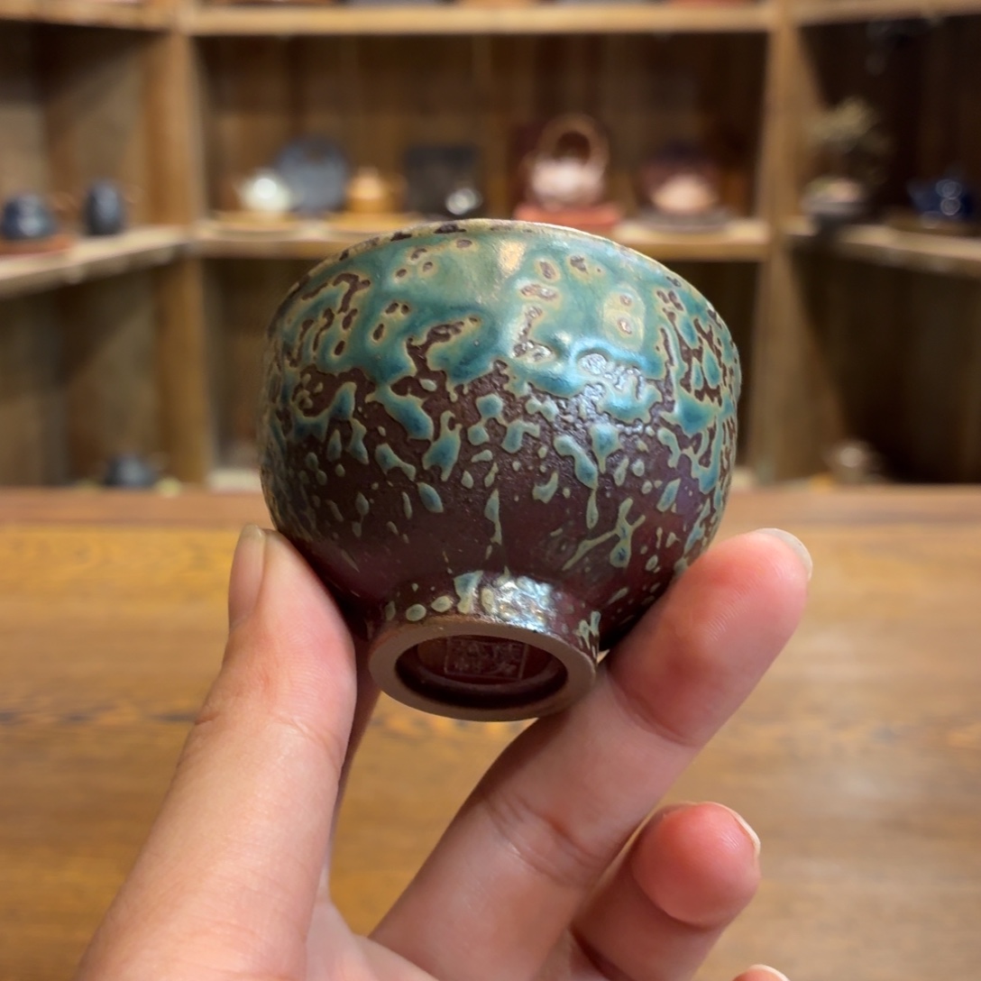 柴烧老岩泥茶器皿