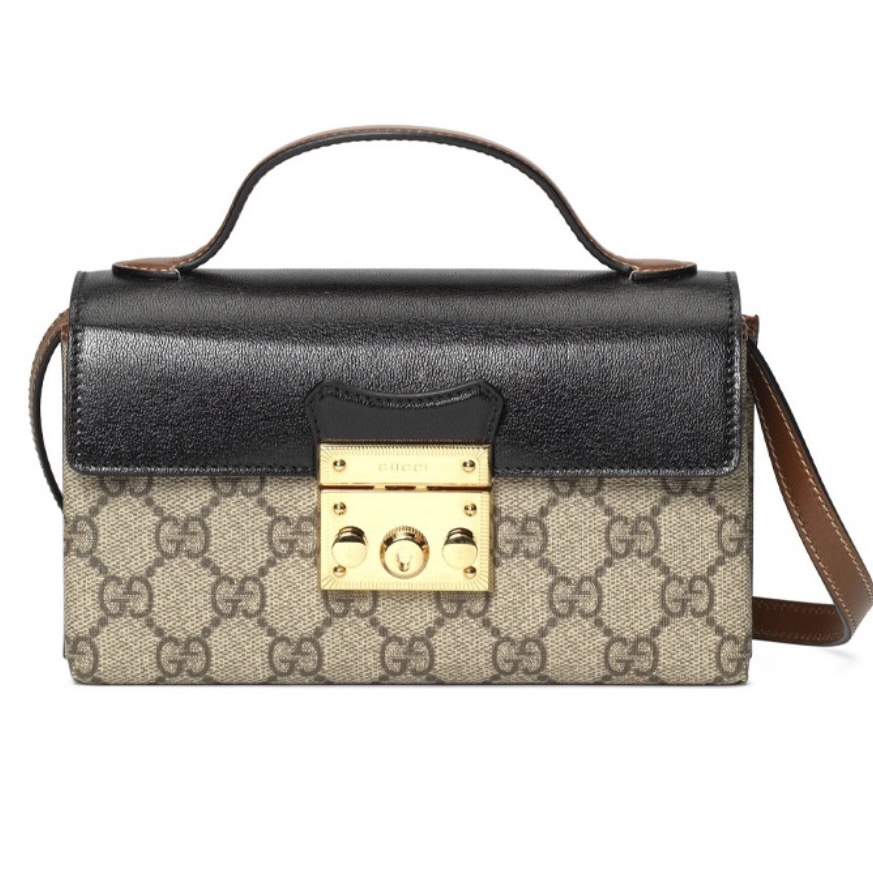 99新 GUCCI/古驰 月光宝盒单肩斜挎包 手提盒子包/手提/D店