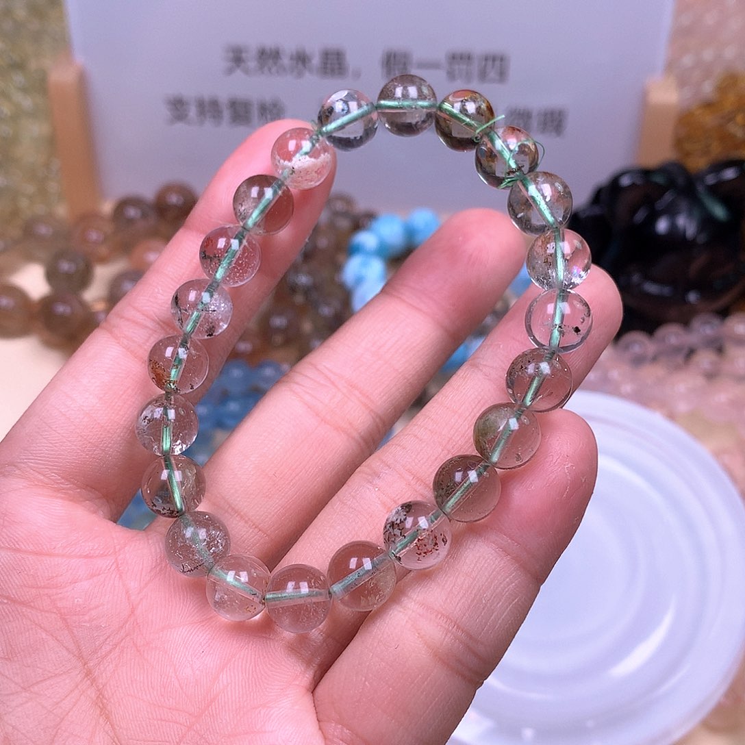 水晶手链未镶嵌天然