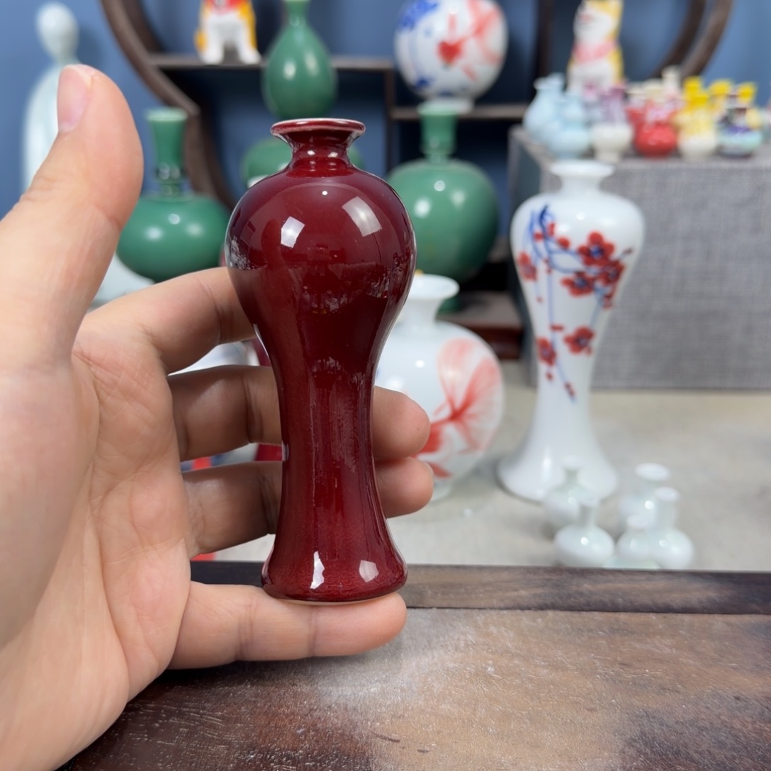 陶瓷手工小花器摆件