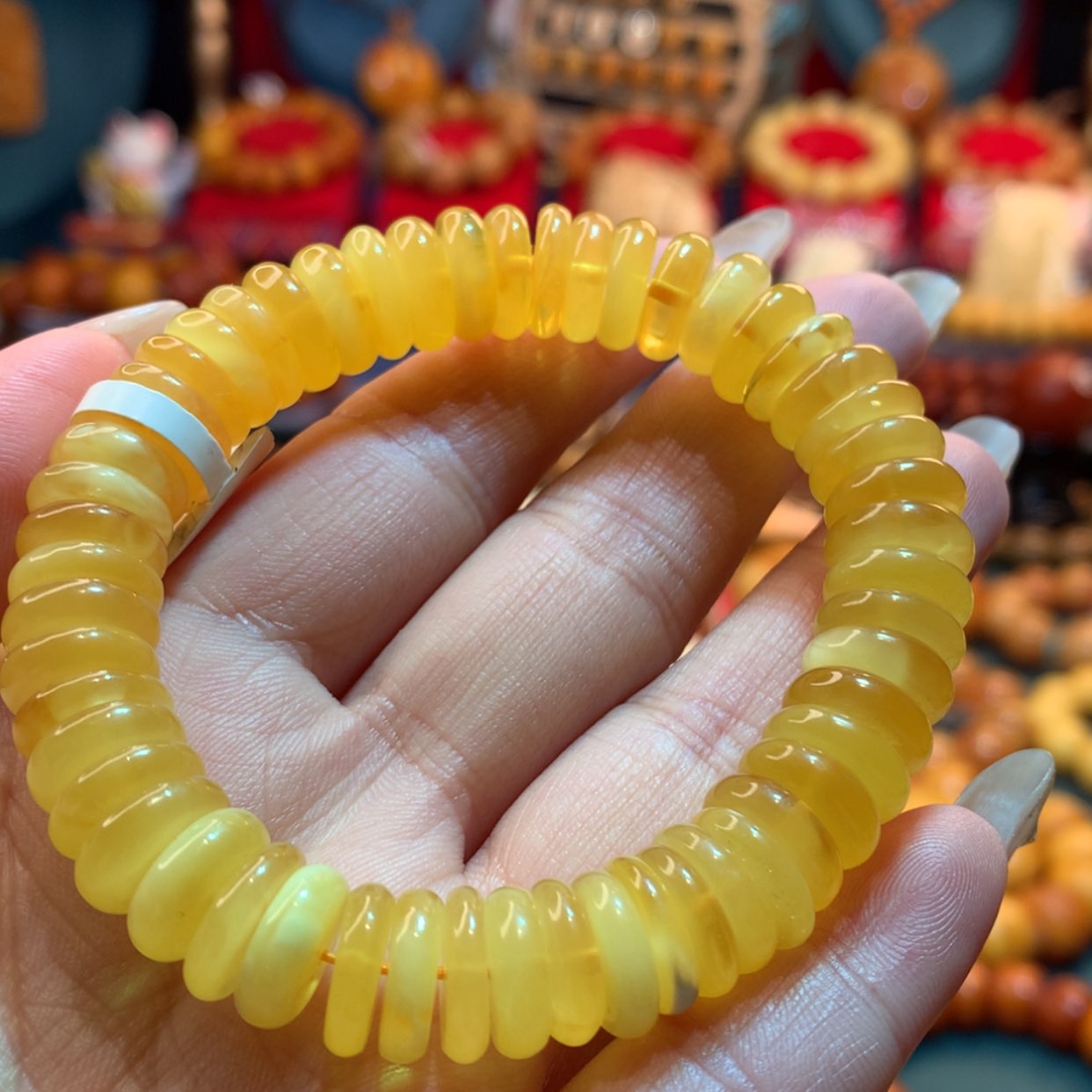 【闪购商品】蜜蜡手串未镶嵌蜜蜡手串