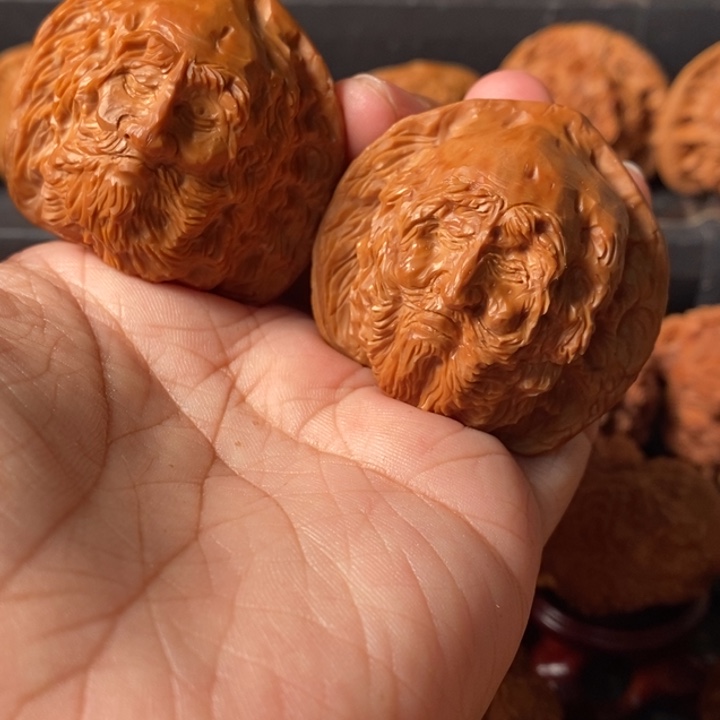 把件文玩核桃达摩