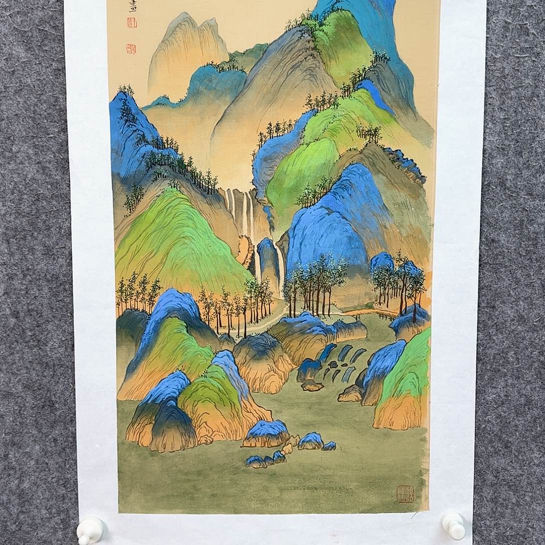 国画夏日必备一个人