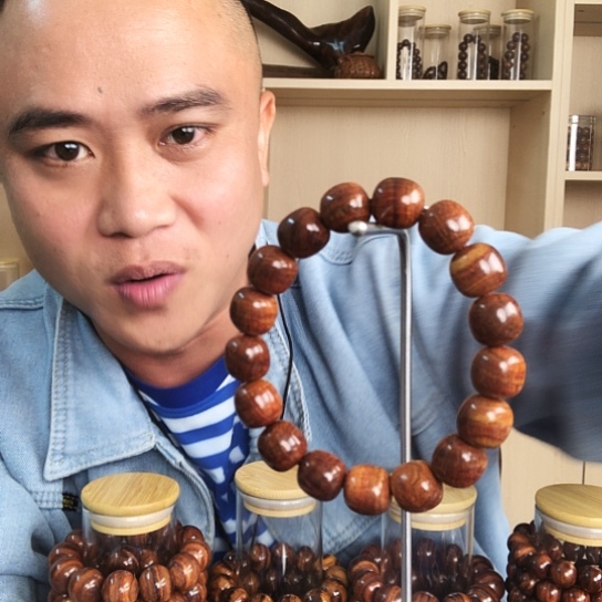 黄花梨/降香黄檀手串/手链12桶珠手串