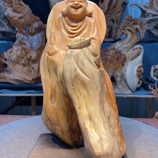 柏木（崖柏）根雕摆件