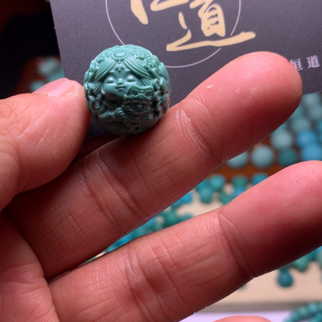 绿松石珠宝奇石未镶嵌