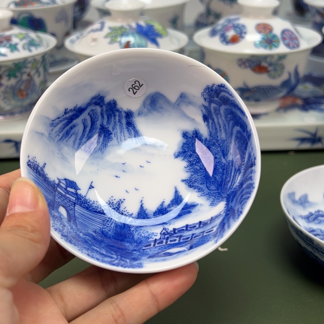杯景德镇纯手绘茶具