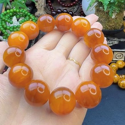 【九华大.愿】糖化2.0款天然念珠手串男女