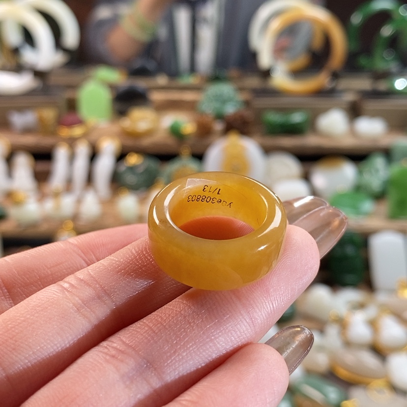 【闪购商品】和田玉戒指11-12未镶嵌