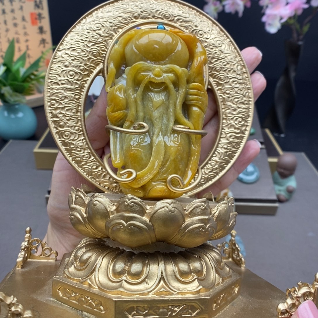 翡翠未镶嵌摆件摆件