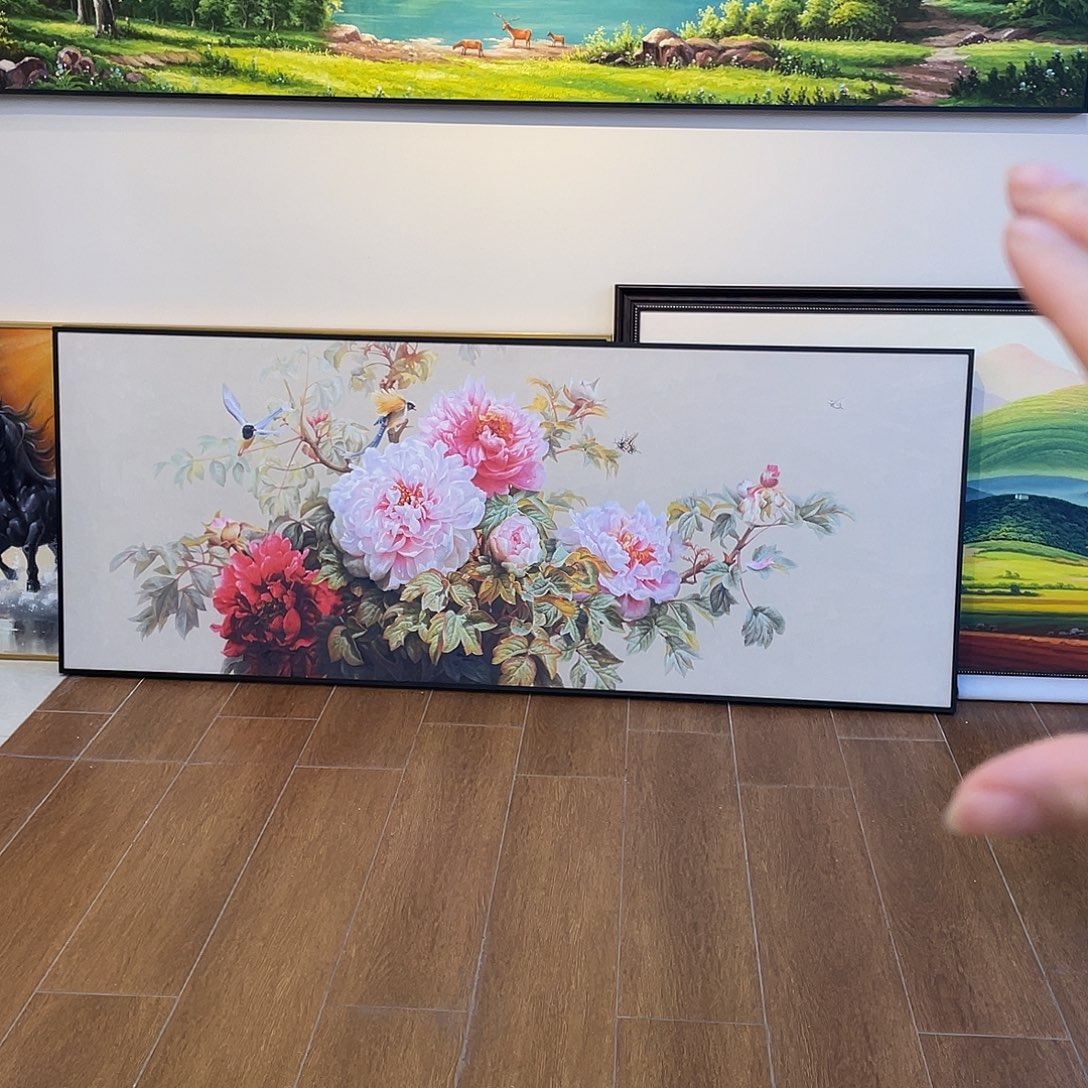 横款70x180黑色铝合金框