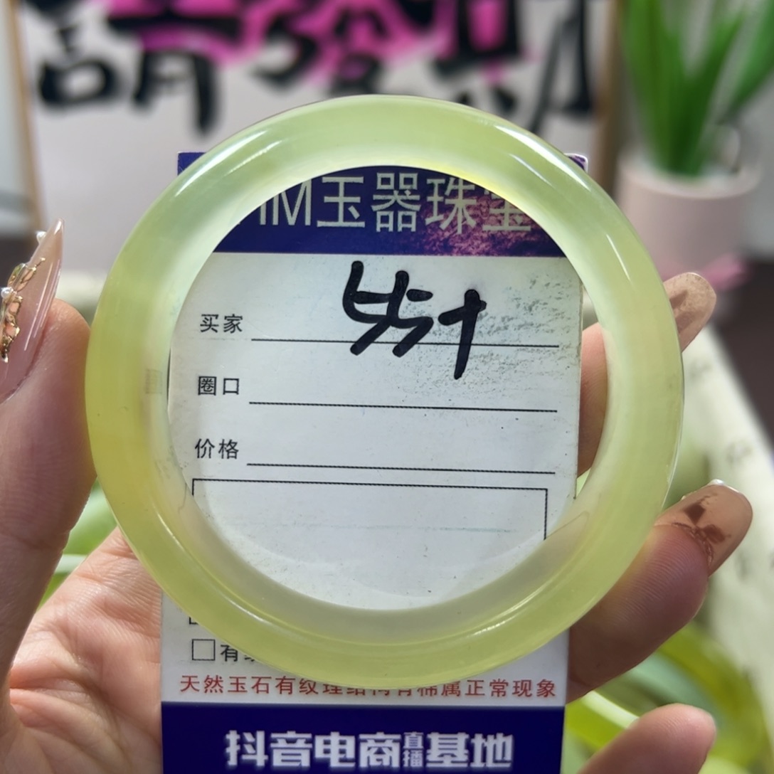 蛇纹石玉手镯未镶嵌543