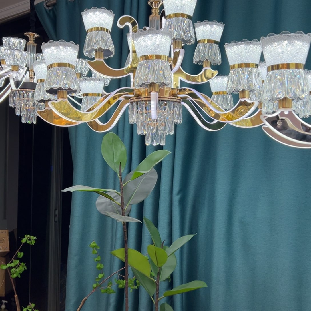 鱼线款高亮款金色12头两个带遥控包邮