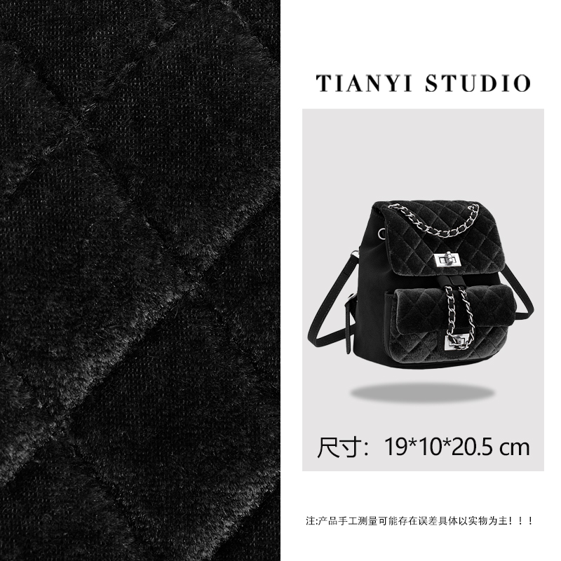 【天一甄选】ZT-D8100-黑色  轻奢高级韩版单肩时尚简约女包