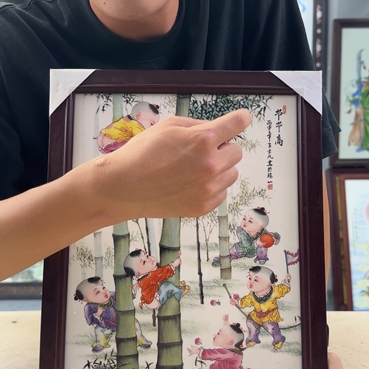 瓷片景德镇瓷板画