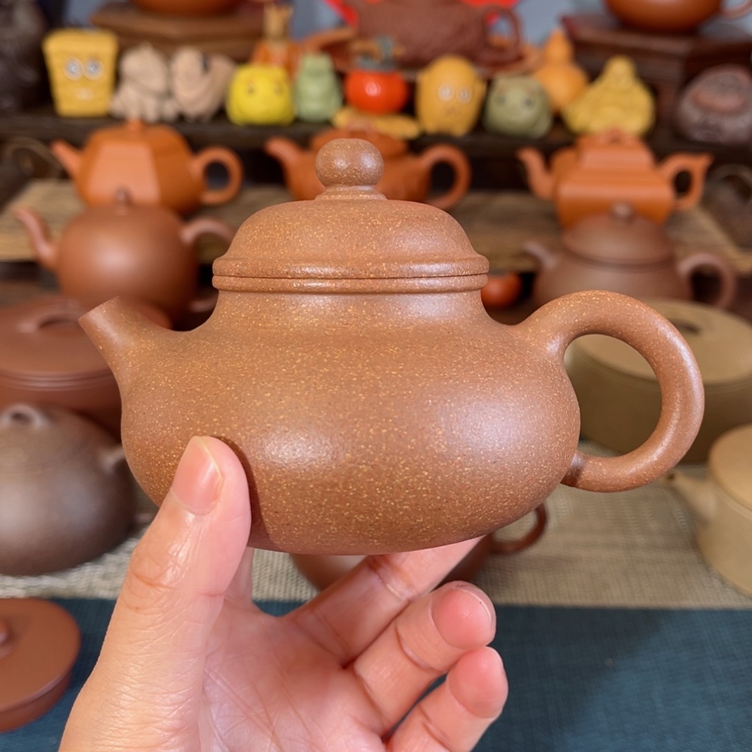 紫砂茶壶菠***善微瑕精工半手零添加支持