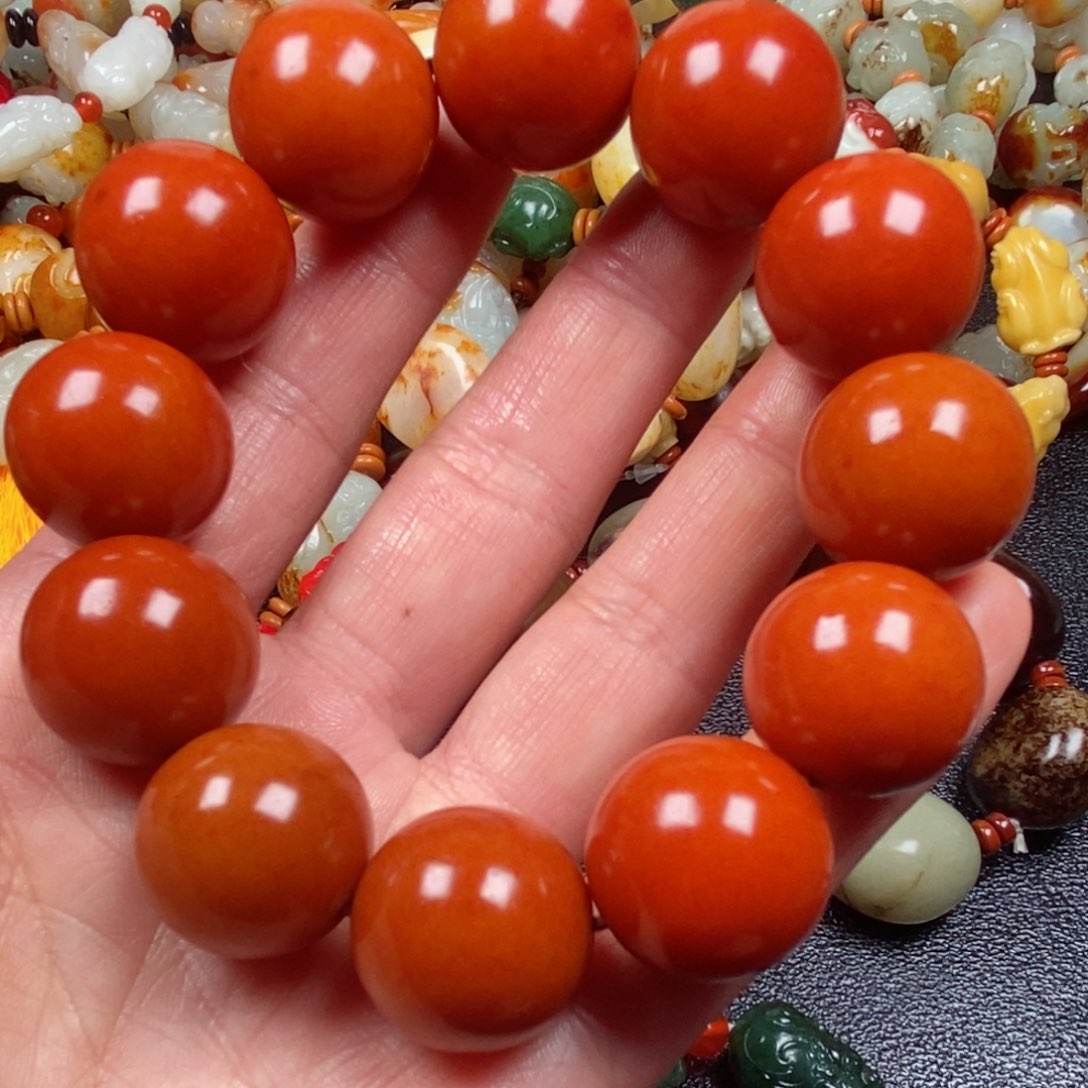 和田玉颈饰未镶嵌民****3