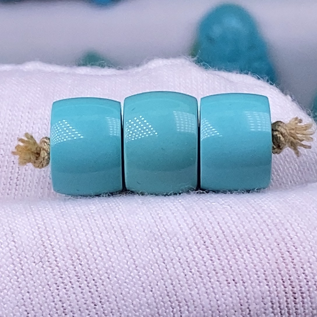 绿松石未镶嵌珠宝奇石9.8mm