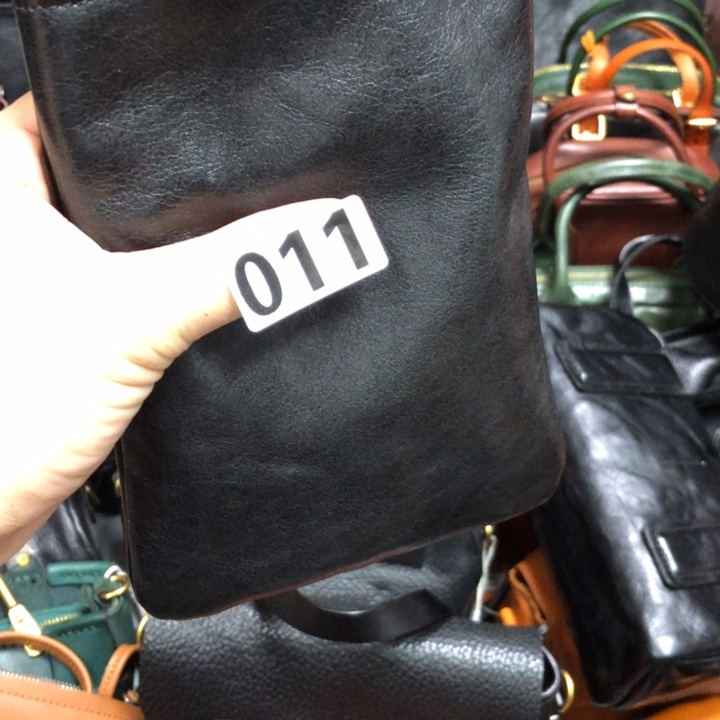 牛皮（革）011黑色手机包
