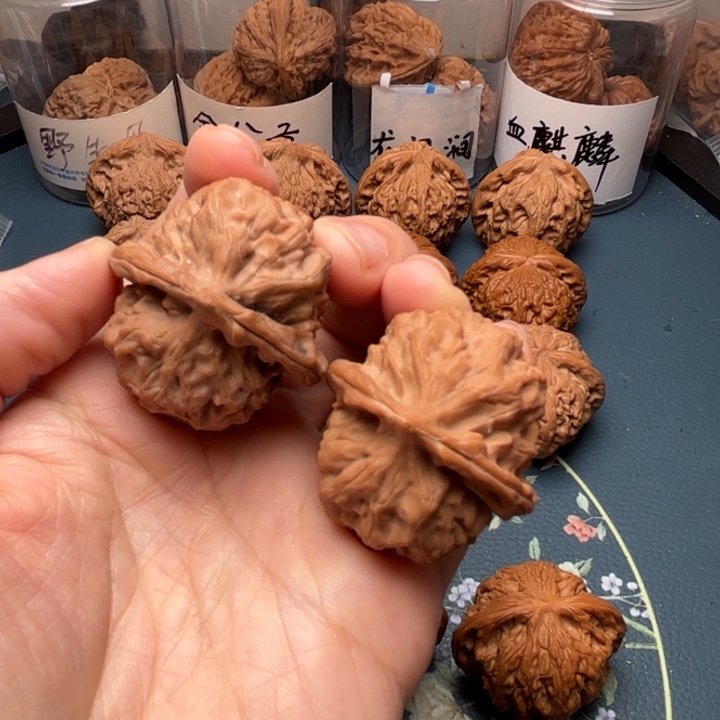 吊坠文玩核桃39全品核欢