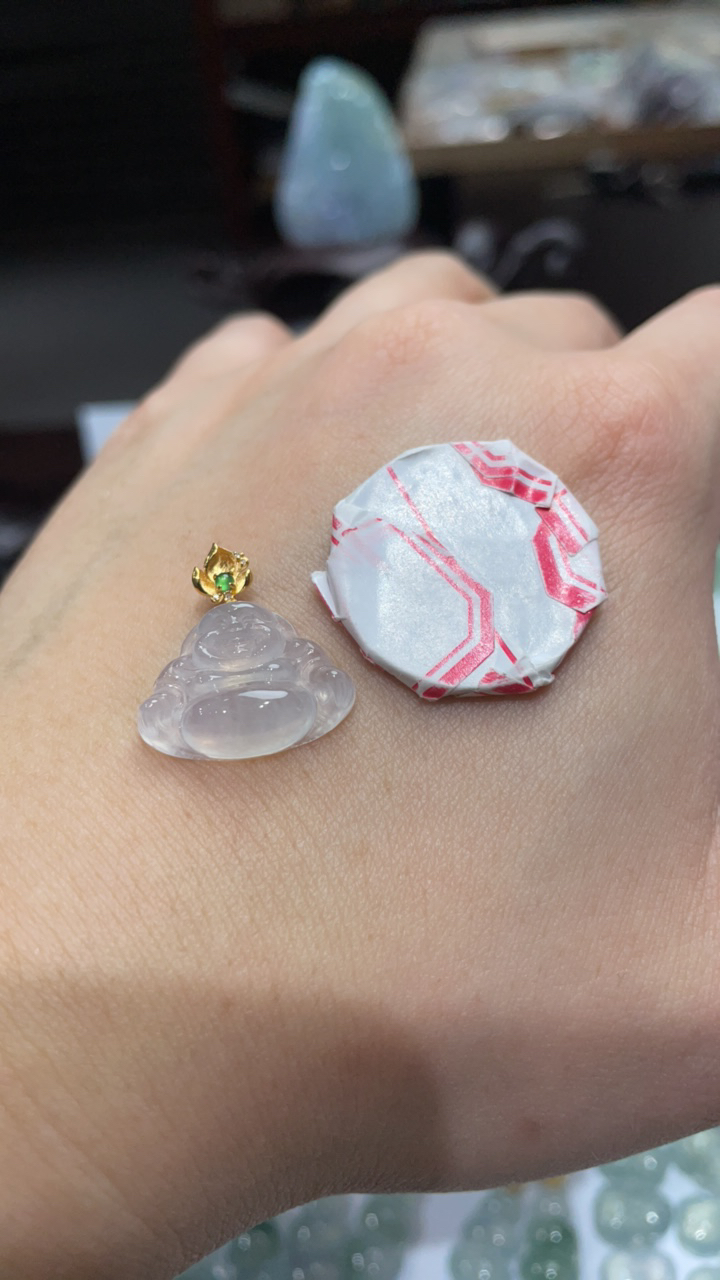 天然A货缅甸翡翠 拍一发一