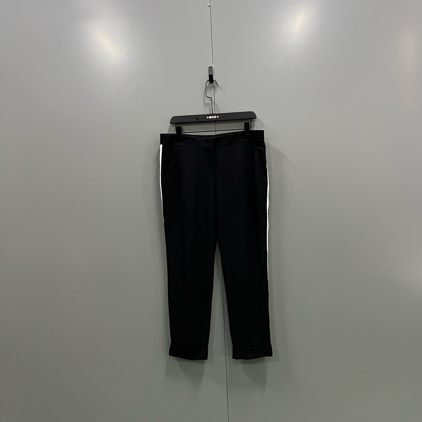 99新 Prada/普拉达 （ll）607159 普拉达 黑色侧边条纹长裤 44码