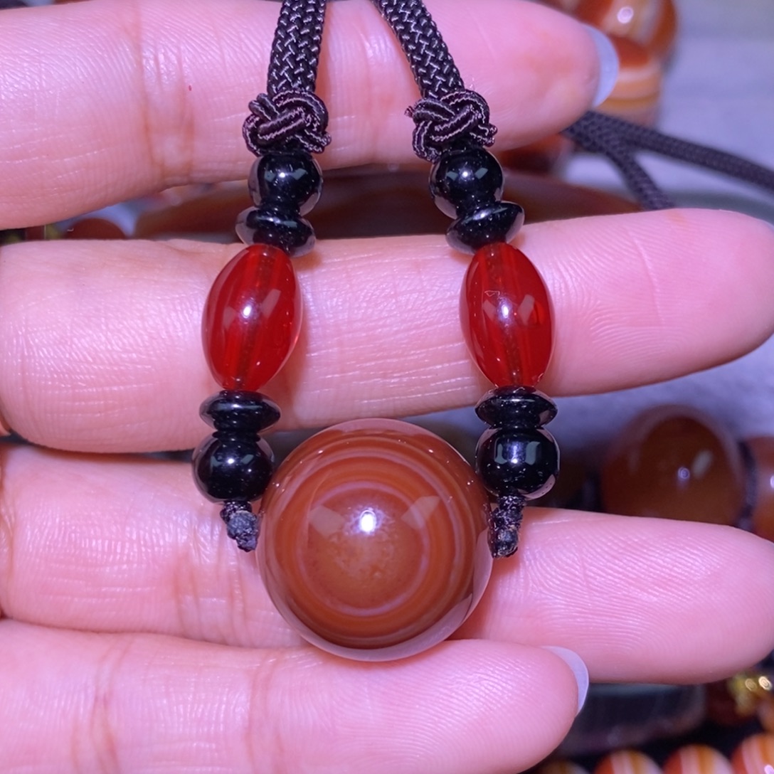 玛瑙/玉髓未镶嵌颈饰