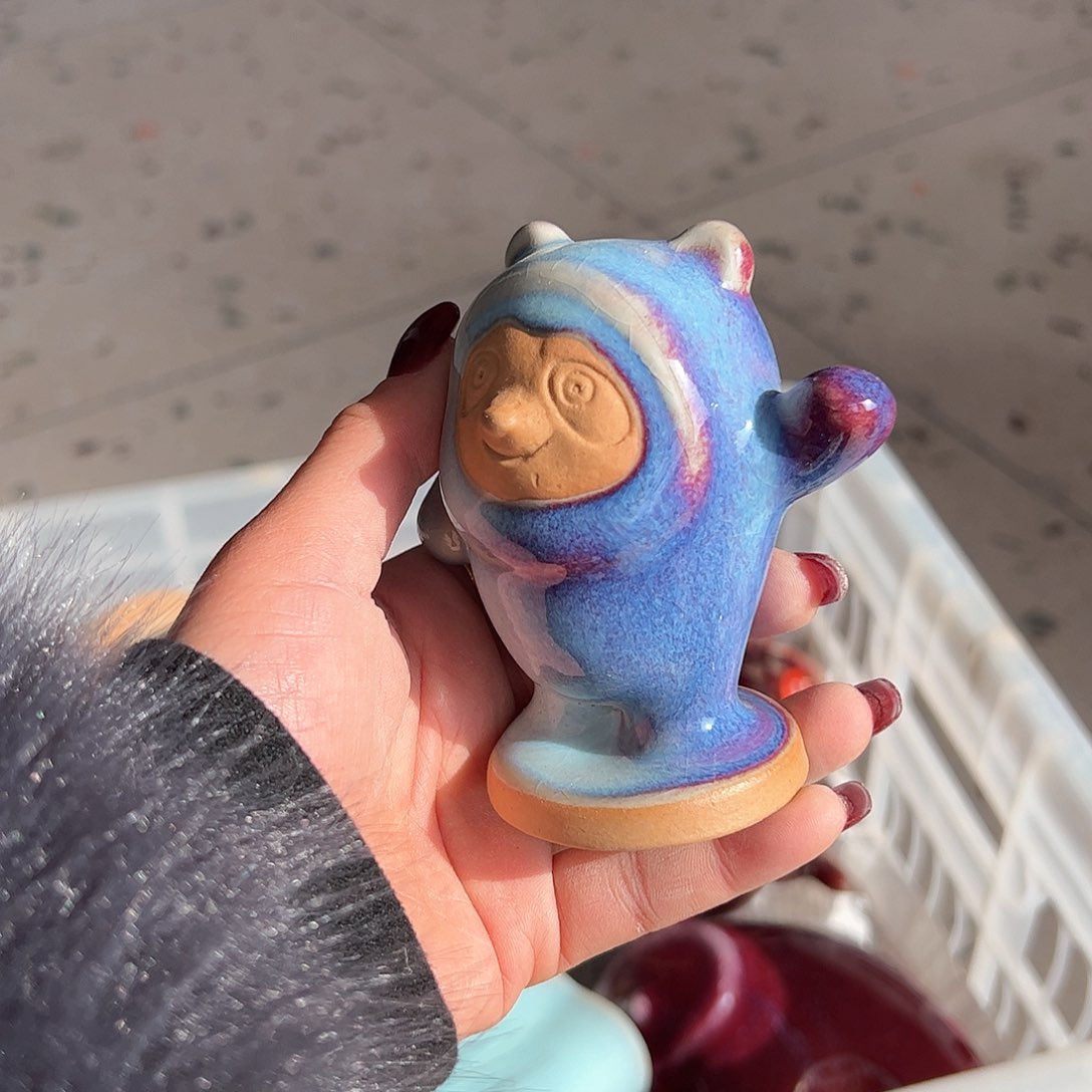 摆件郑家钧窑摆件