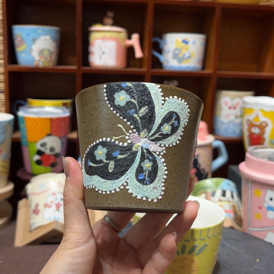 杯子陶景德镇陶瓷马克杯